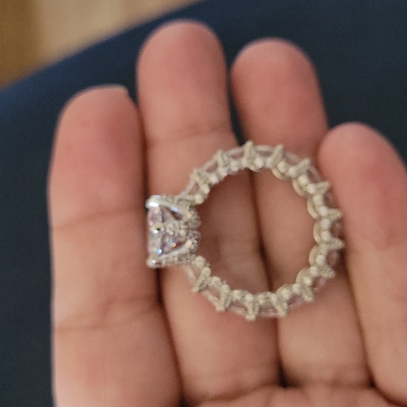 π NWOT Sterling Silver ring SZ 10 - Picture 4 of 6